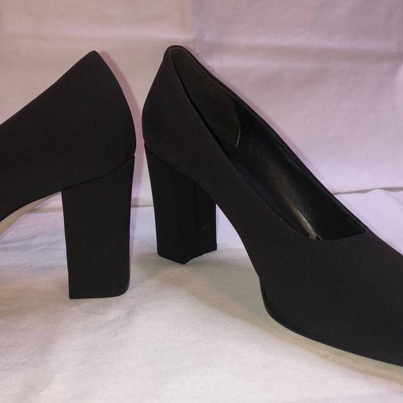 NEW Sesto Meucci “Colette,” Brown (T.Moro) Fabric w/3.25” Heels/Pumps, W7.5 M